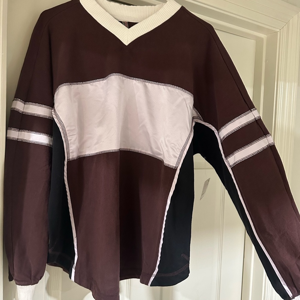 Free People V-Neck Crew